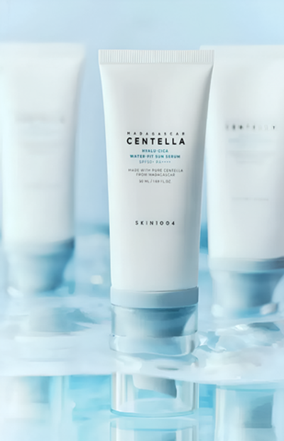 ✨SKIN1004 Madagascar Centella Hyalu-Cica Water-Fit Sun Serum - солнцезащитная сыворотка✨