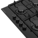 Газовая варочная панель Meferi MGH604BK GLASS POWER фото 24