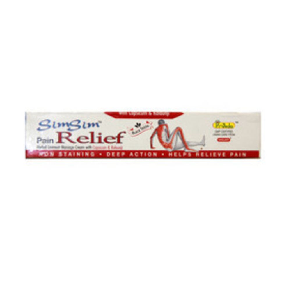 Крем Khojati (Кходжати) SimSim Pain Relief, многофункциональный с маслом черного тмина, 30 гр