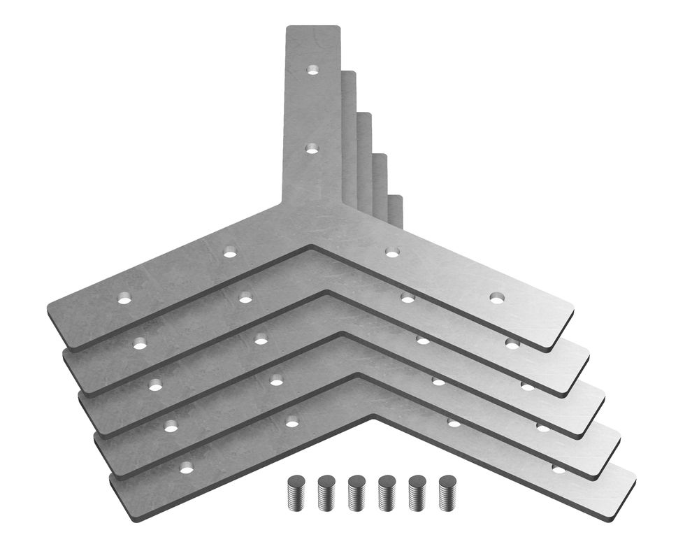 Ambrella Соединитель Y для алюминиевого профиля "Profile System" (комплект 5шт) Profile System GP8056