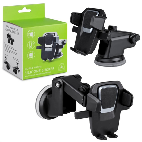 Держатель телефона на лоб. стекло или панель, зажимной (KPR)