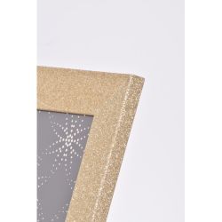 Innova PI00243 фоторамка 10*15cm Glitter , золото, МДФ | Innova