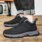 CHENGSHILUOTUO Elderly Insulated Shoes Men"s