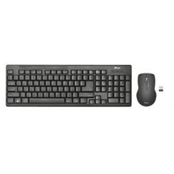 Klaviatura \ Клавиатура \ Keyboard Trust Ziva wireless Keyboard with mouse RU