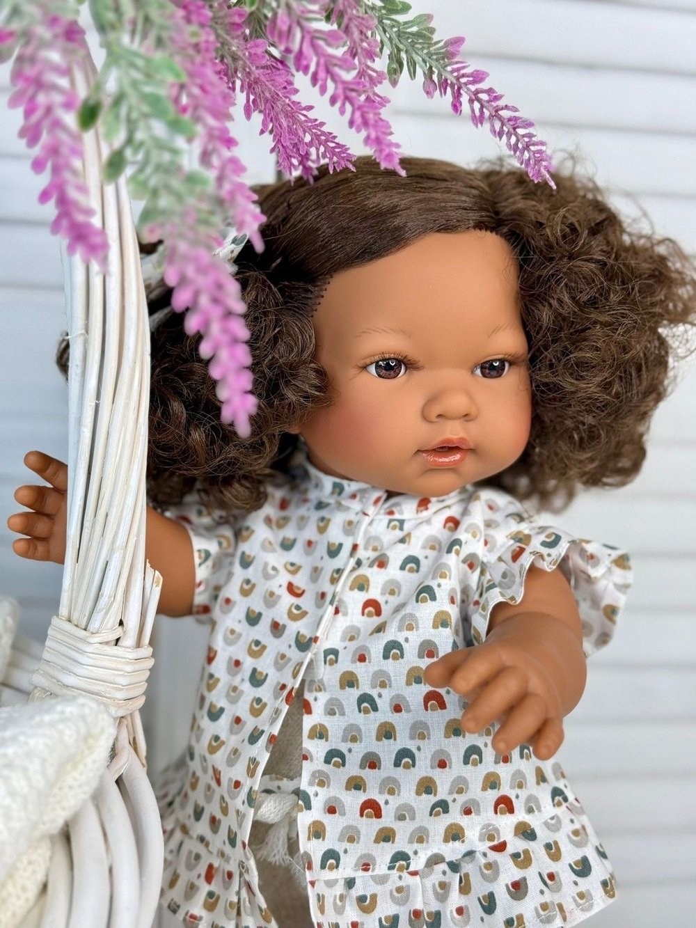 Кукла D Nenes виниловая 34см Lean (054047)