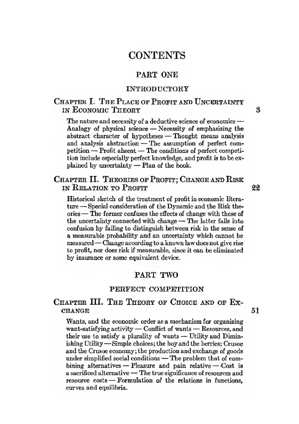 Risk, Uncertainty and Profit | Frank Hyneman Knight