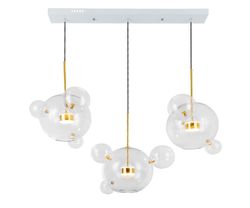 Kink Light 07545-4 (3AS),21 Подвес Галла прозрачный Led 42W