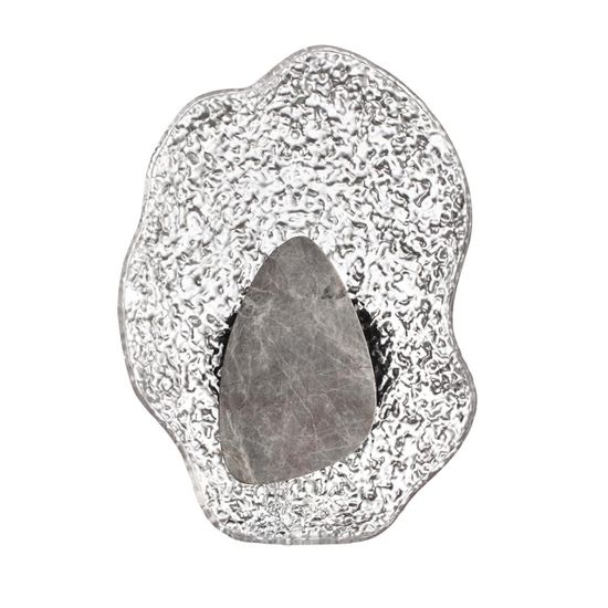 5461/12WLB L-VISION ODL_EX26 черный/прозрачный/серый/металл/стекло/мрамор Настенный светильник LED x 12W 3000K CORALLA