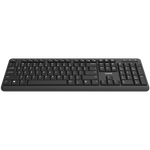 CANYON keyboard HKB-W20 EN/RU Velvet Wireless Black