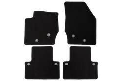 Коврики в салон для VOLVO XC90 АКПП 2002-2006, 2006-2014, внедорожник , 4 шт. (текстиль) NLD.KLEVER01500401200K