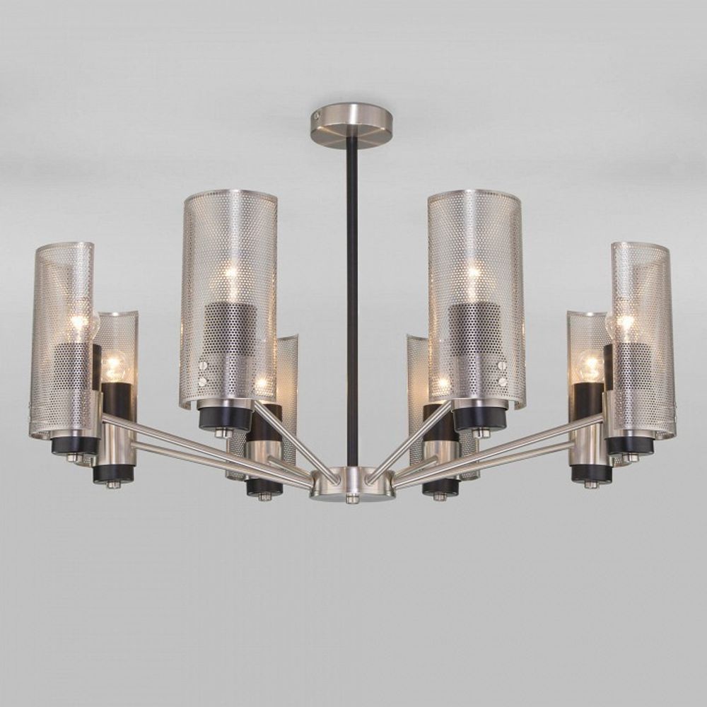 Люстра на штанге Eurosvet Grino 70139/8 никель