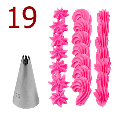 Насадка кондитерская № 19, Китай