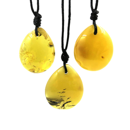 Янтарная подвеска "Природный Кулон" в ассортименте