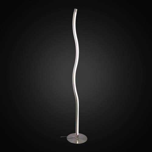 Citilux Гуффин CL804001 Торшер светодиодный с диммером Матовый Хром