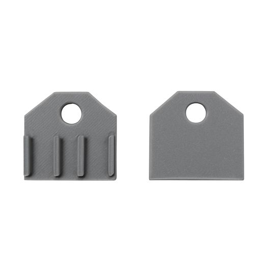 ST066.199.00 Комплект заглушек (2 шт) для ST066.129.00 ST-Luce Алюминий SUPER5