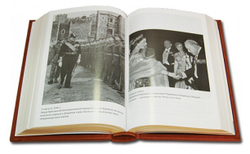 "Никогда не сдаваться! Лучшие речи Черчилля" Книга подарочная в кожаном переплете