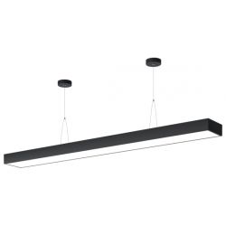 Светильник LED ЭРА Geometria SPO-114-B-40K-036 Block 36Вт 4000К 3000Лм IP40 1200*130*50 черный подвесной драйвер внутри | Декоративные светильники Geometria