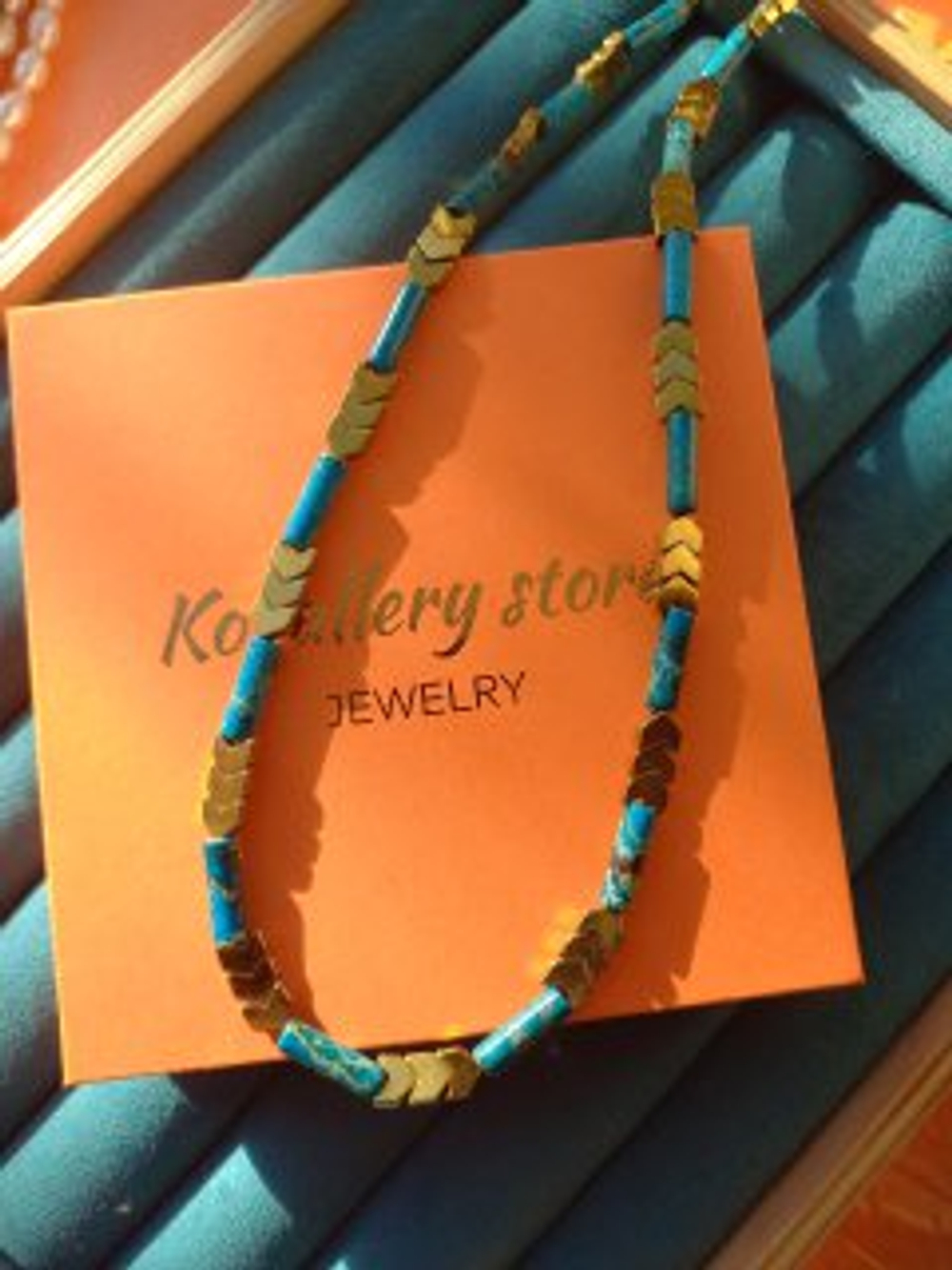 Колье "Бирюза"