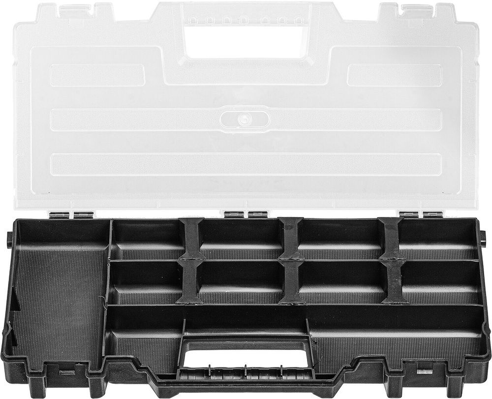 STAYER JUMBO-26, 650 x 280 x 270 мм, (26″), пластиковый ящик для инструментов, Professional (38003-26)