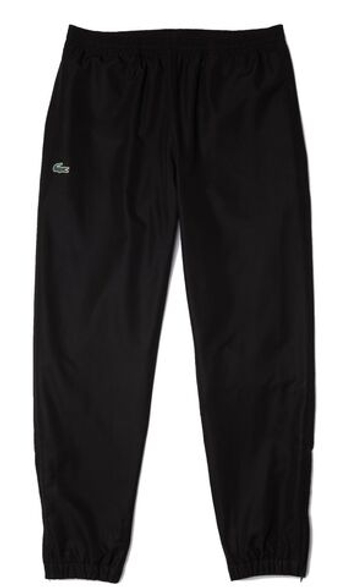 Мужские теннисные штаны Lacoste Sport Lightweight Sweatpants - черный