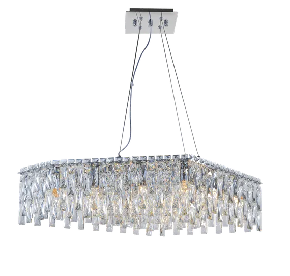 5725R/10A CHROME+CLEAR (1) Люстра NW