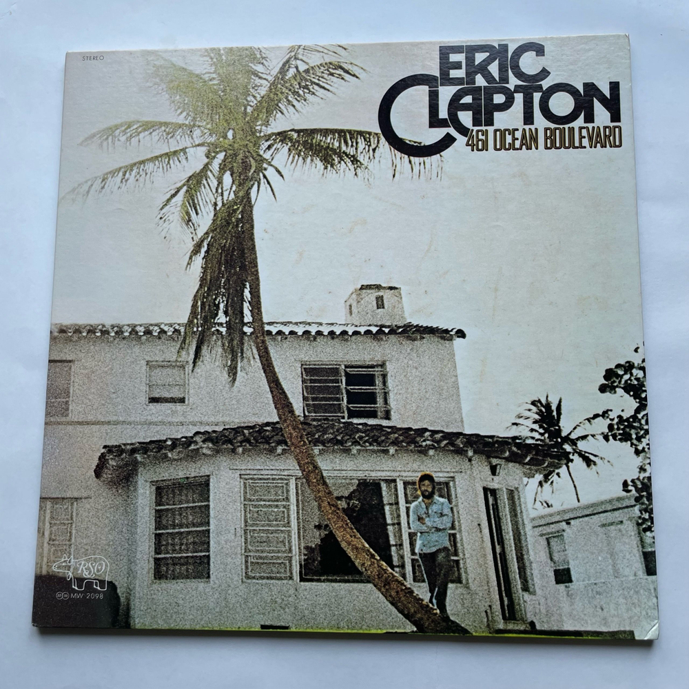 Винтажная виниловая пластинка LP Eric Clapton 461 Ocean Boulevard (Япония 1974) (Без Оби)