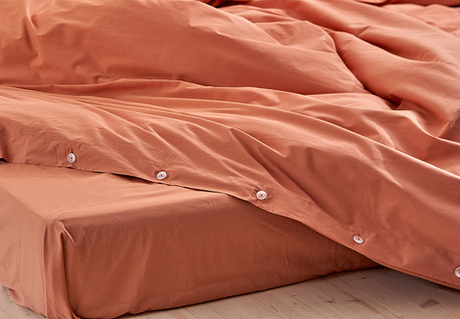 Постельное белье 1.5 спальное Luxberry Urban терракотовое