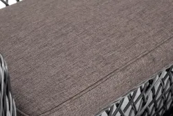 "Асти" лаунж-зона из искусственного ротанга на 6 персоны, цвет графит