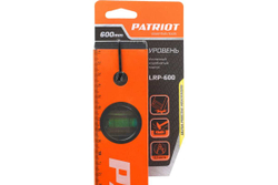 Уровень PATRIOT LRP-600, магнитный, алюминиевый, фрезерованный, 600мм 350005551