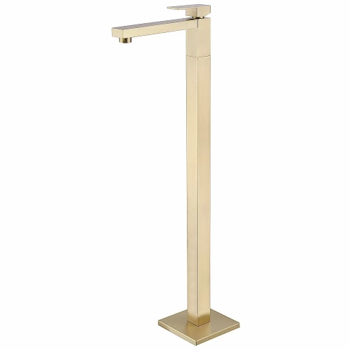 Смеситель для раковины Abber DAHEIM AF8241G золото матовое