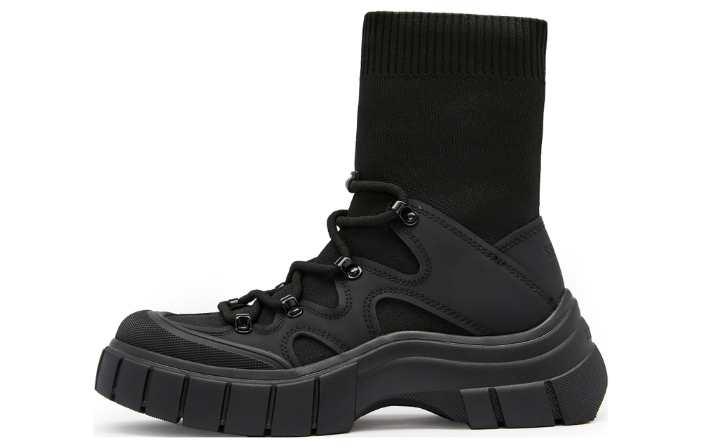 Staccato Fabric Ankle Boots 5cm Women"s