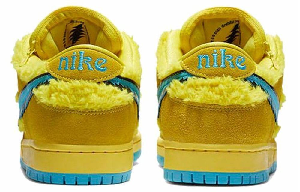 Кроссовки Grateful Dead X Nike Dunk Sb Pro Opti Yellow
