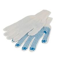 Перчатки х/б 3 нити с защитой от скольжения ПВХ