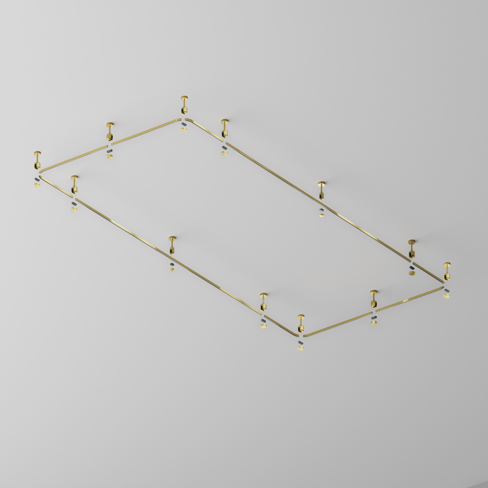Коннектор радиусный для шинопровода Maytoni FLARITY TRX154-RC80-BS