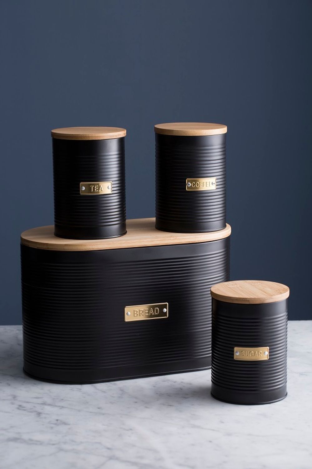 Емкость для хранения чая Otto черная 1,4 л