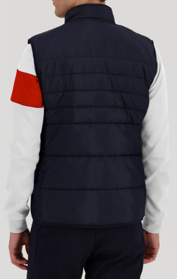 Мужская теннисная жилетка Le Coq Sportif TRI Doudoune Sleeveless N°1 SS23 - небесный