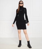 Платье BADGE ROLL NECK CALVIN KLEIN JEANS - черный(J20J221690)