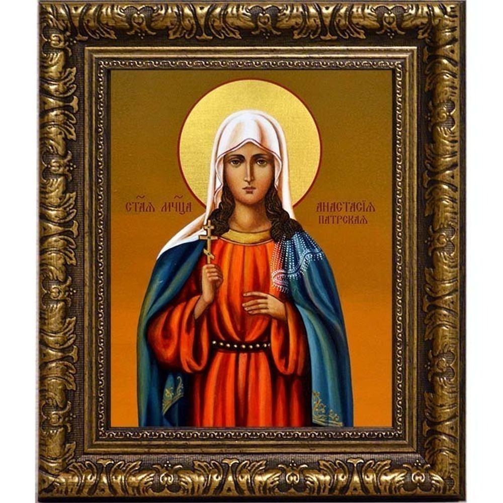 Анастасия Патрская мученица. Икона на холсте.