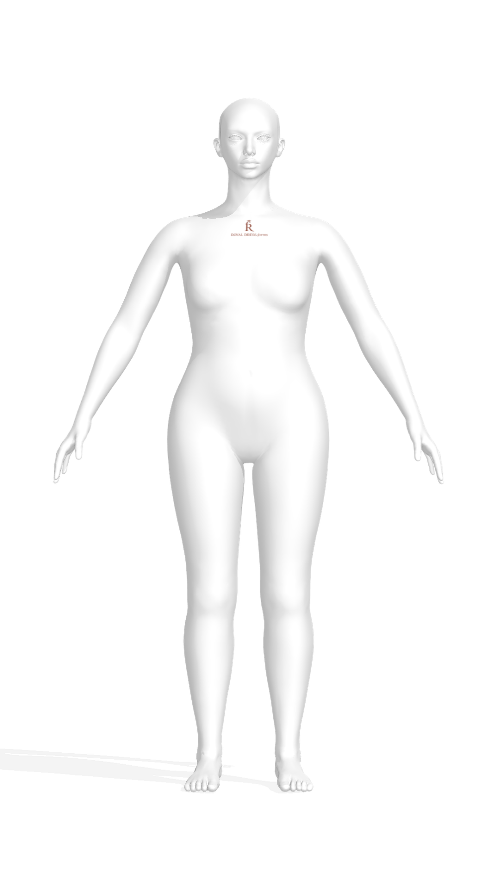 3D аватар манекена Моника