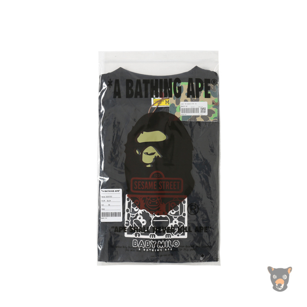 Футболка Bape "Baby Milo x Sesame Street"