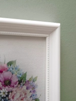 Картины на стену интерьерные на холсте 4 шт, 23*23 см