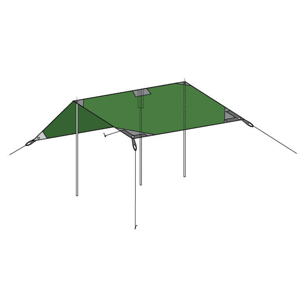 ТЕНТ TATONKA TARP 4M X 4M