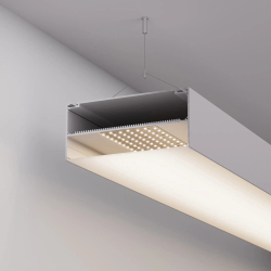 Профиль с экраном ARH-POWER-W180-2000 ANOD (Arlight, Алюминий) 027921