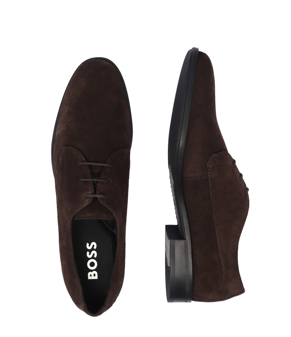 Кожаные дерби colby_derb_stsd BOSS BLACK - коричневый(50516599)