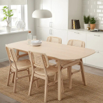 Обеденный набор - VOXLÖV IKEA/ ВОХЛОВО ИКЕА,180х90 см, дерево