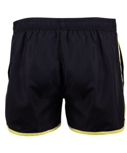 Шорты для плавания Station Black/Lime, полиэстер