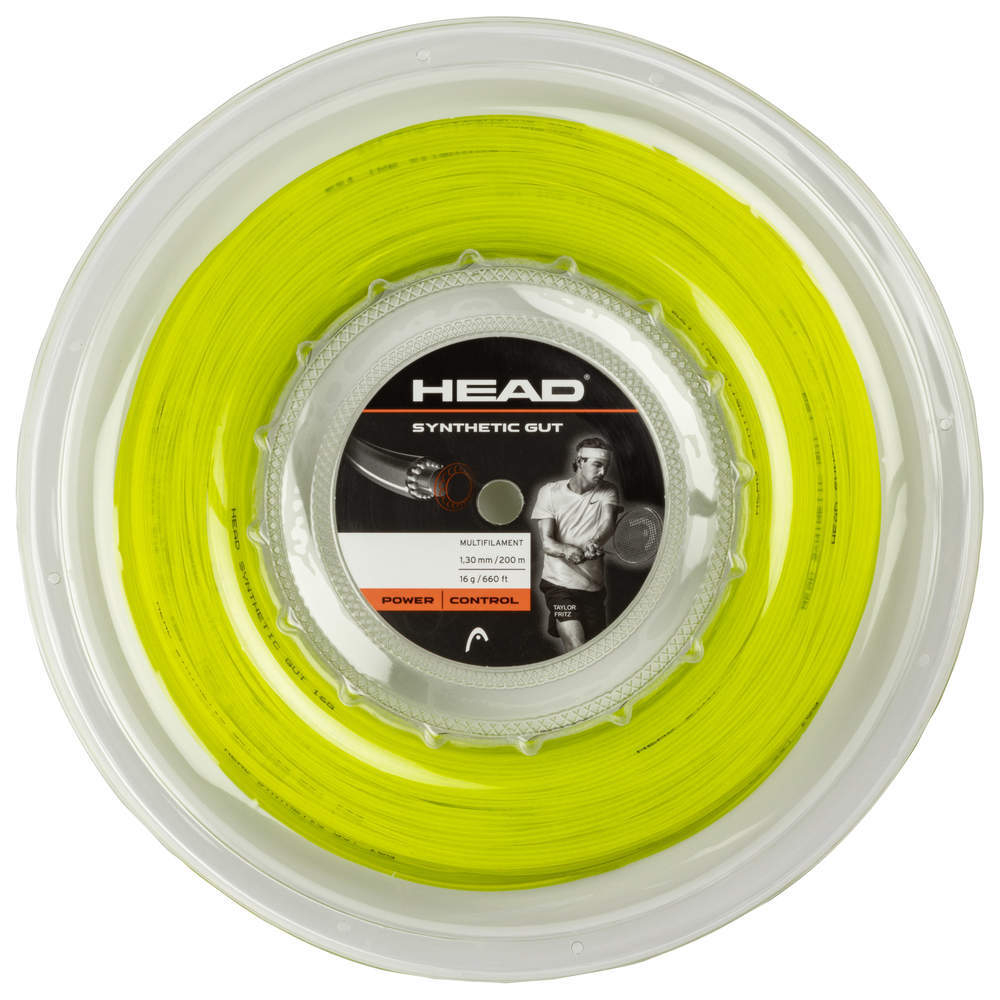 Струны теннисные Head Synthetic Gut (200 m) - yellow