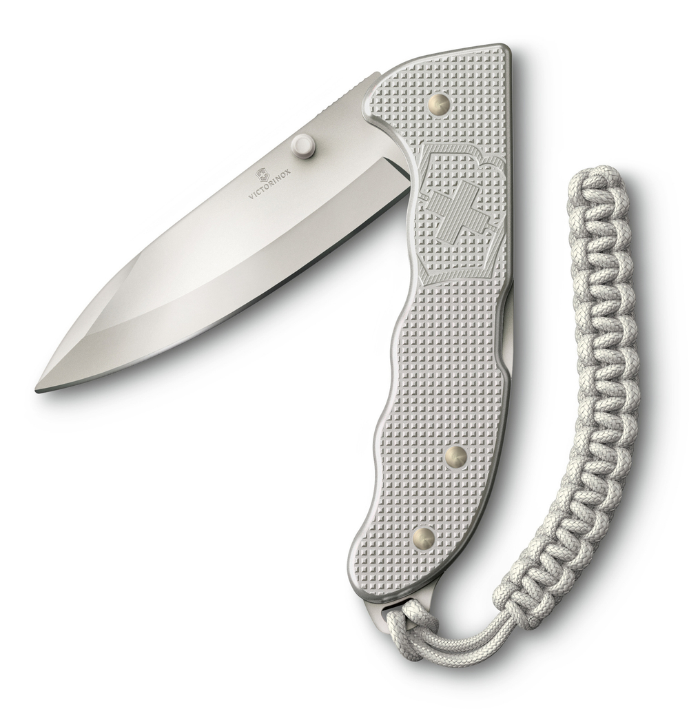 Нож Victorinox Evoke Alox, 136 мм, 4 функции, серебристый