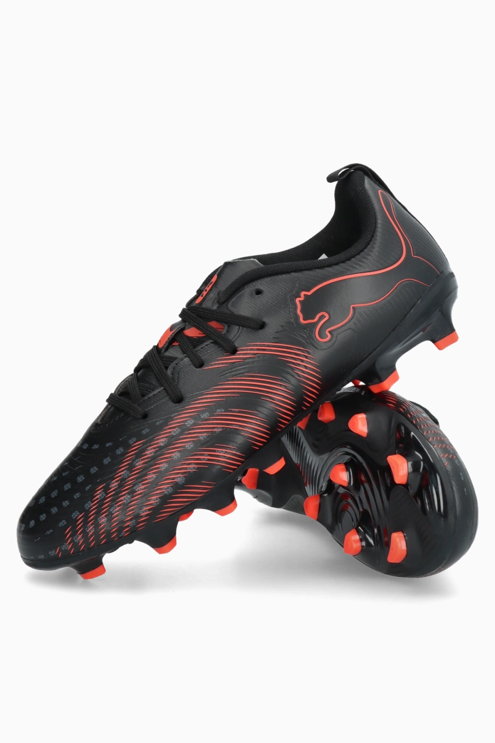 Бутсы Puma Future 9 Play FG/AG Junior - черный