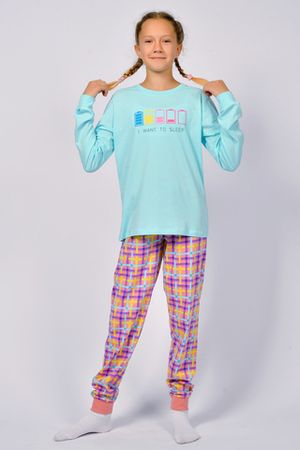 Пижама с брюками для девочки 91227